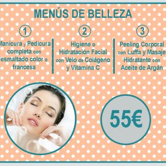 Menú de Belleza Benestar NARANJA