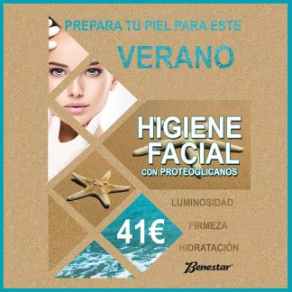 Higiene Facial con  Proteoglicanos