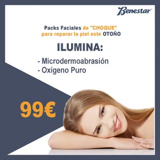 Ilumina: Microdermoabrasión   Oxígeno puro