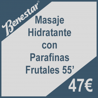 Masaje Hidratante con Parafinas Frutales